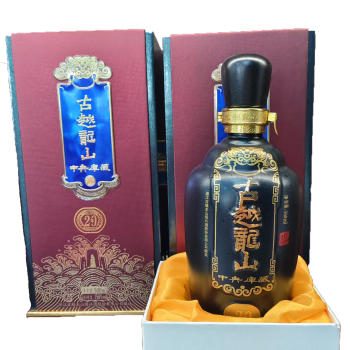 古越龙山获得外观设计专利授权：“酒箱（库藏原酿六年）”