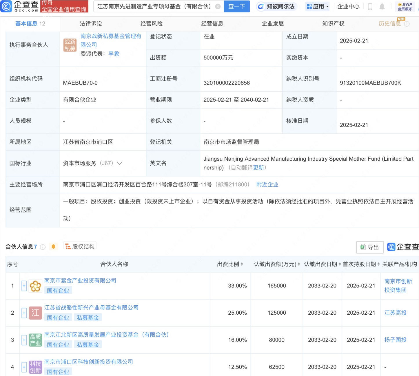 江苏省战略性新兴产业母基金旗下两大专项基金落地