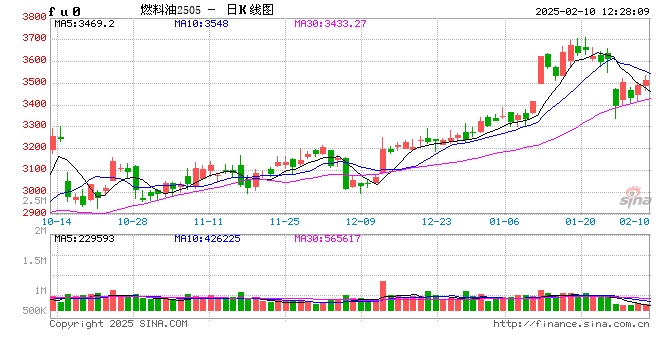 3月21日收盘燃料油期货资金流入2859.37万元