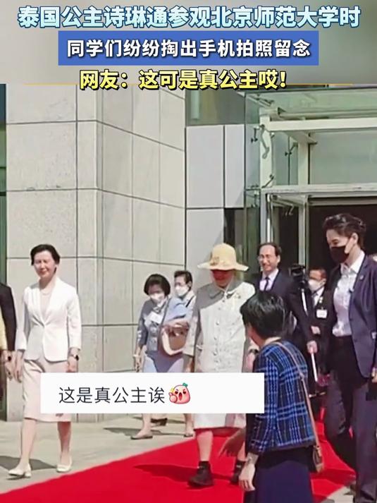 王毅会见泰国公主诗琳通