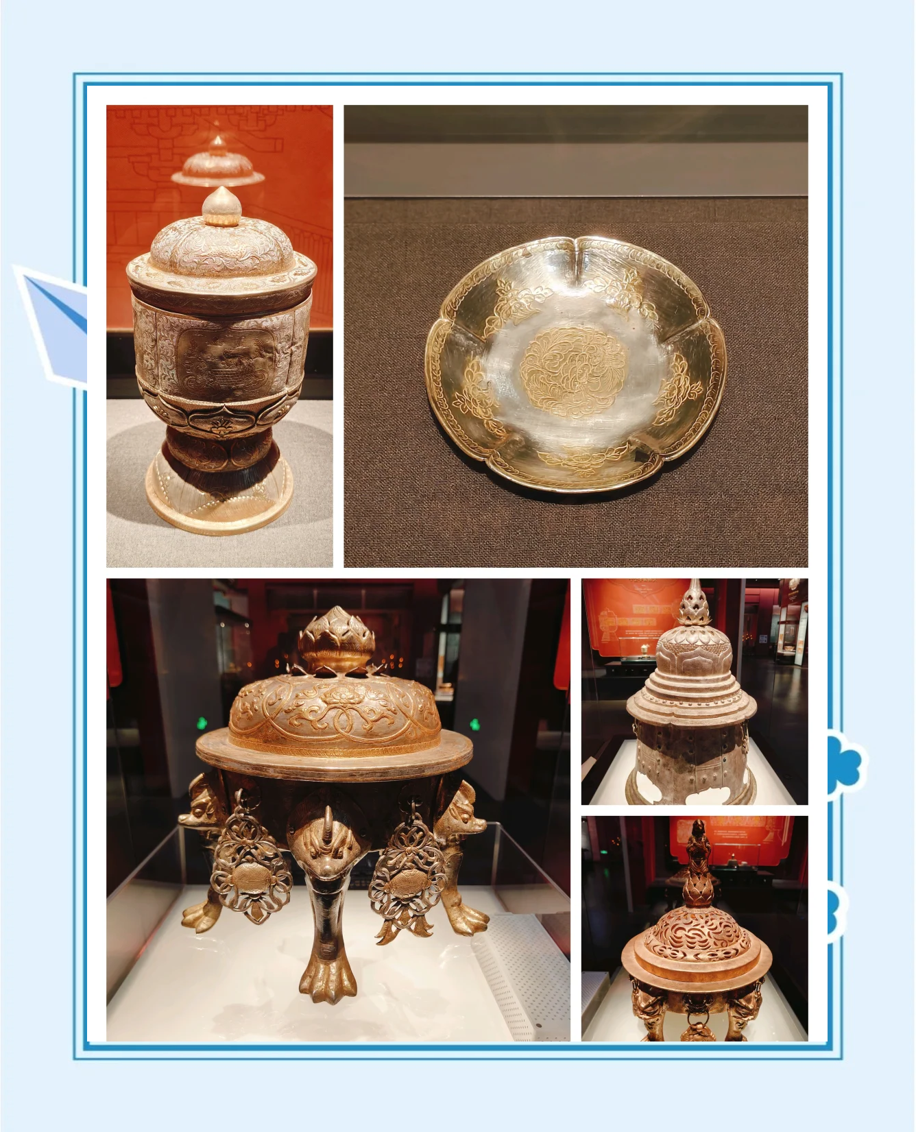 从安徽省博两批元代金银器看元代社会的况味｜访古