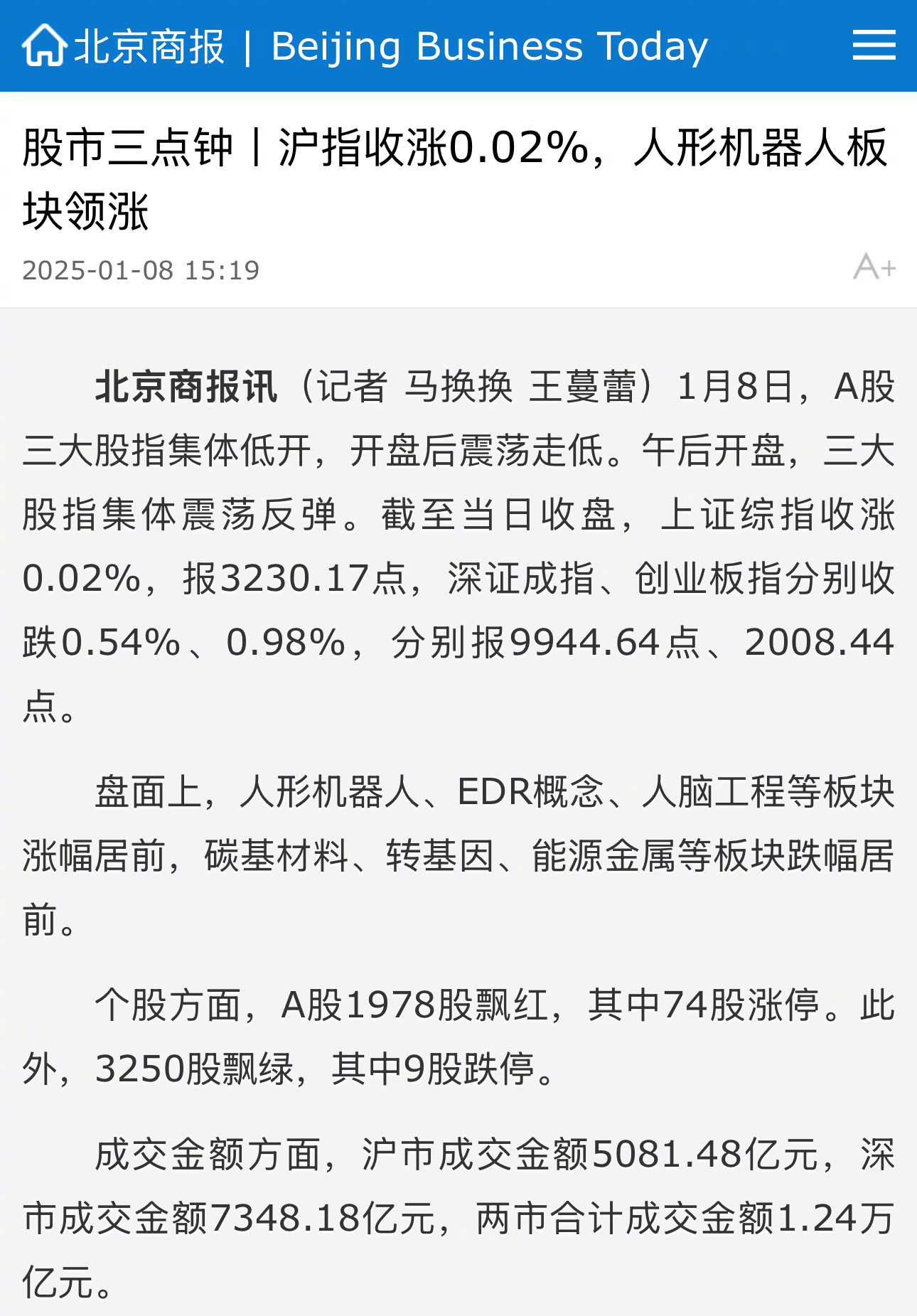 收评：沪指震荡微跌，银行、酒类股拉升，复合铜箔概念等活跃