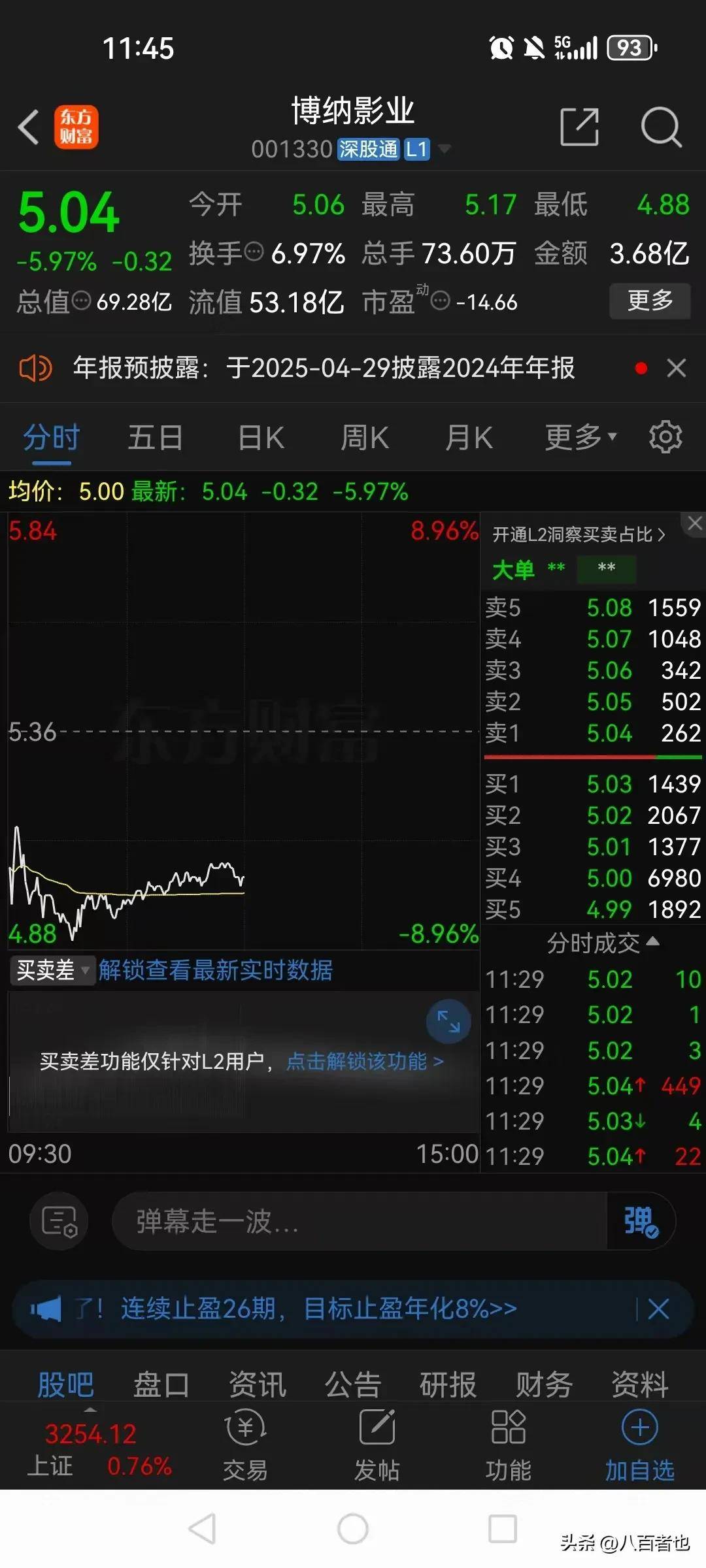 博纳影业：将于近日开展股东回馈活动