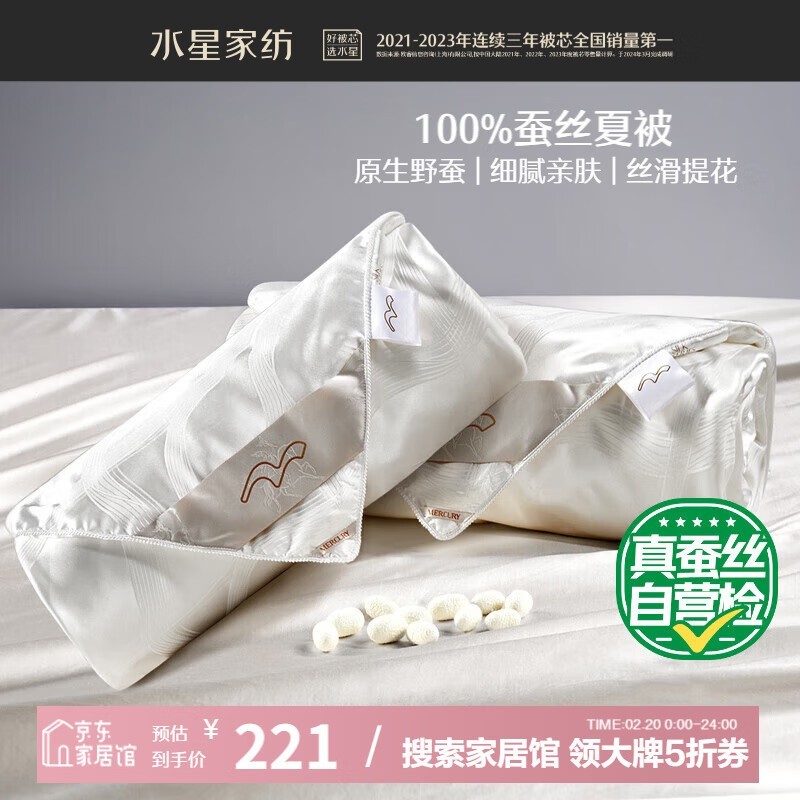 水星家纺获得实用新型专利授权：“一种高透气的针织夏凉被”