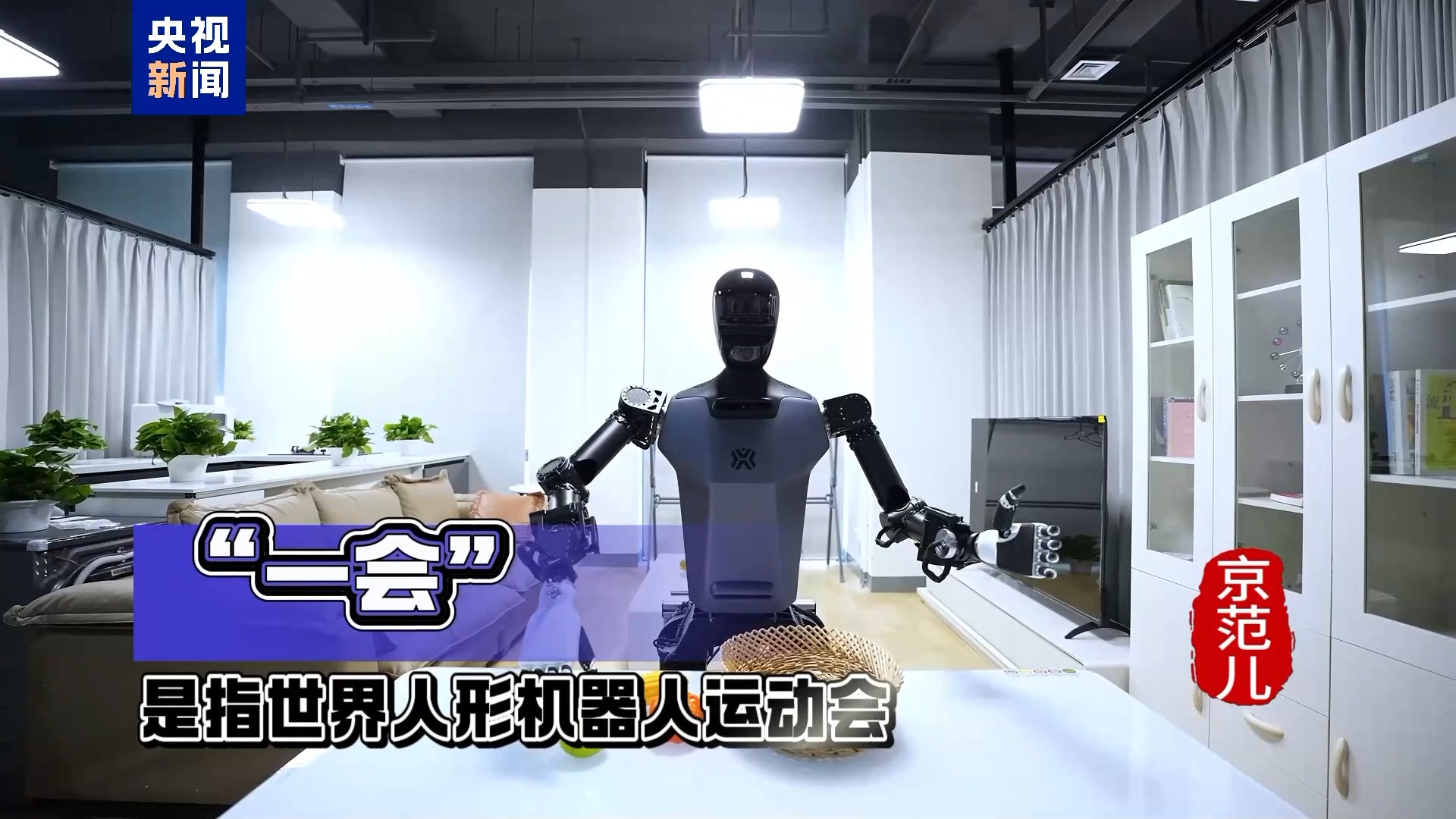 先睹为快！首届世界人形机器人运动会在京开幕