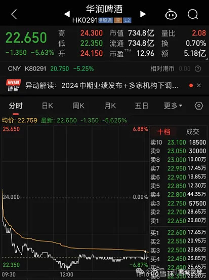 渠道失利 百威亚太营收被华润啤酒反超