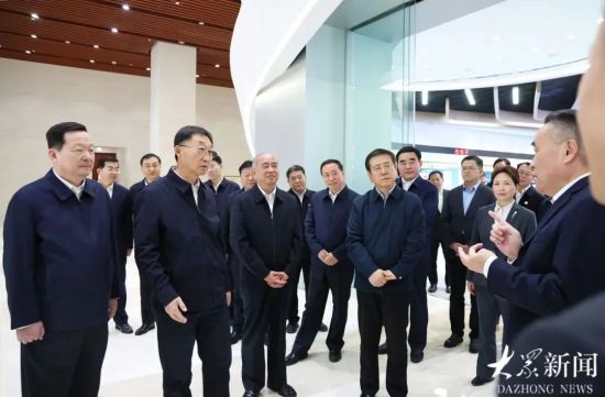 山东省委书记林武会见三一集团客人