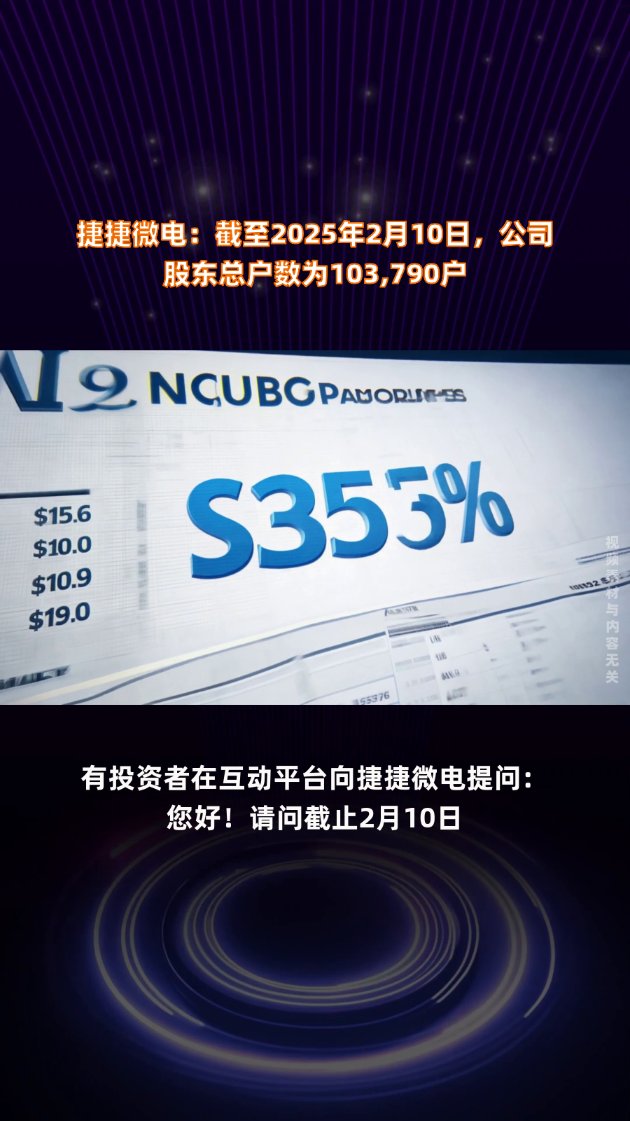 恒宇信通：截至2025年12月31日股东总户数为11760户