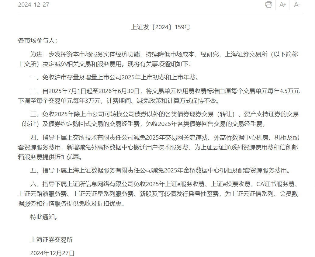 上交所2026年为市场办实事项目清单发布