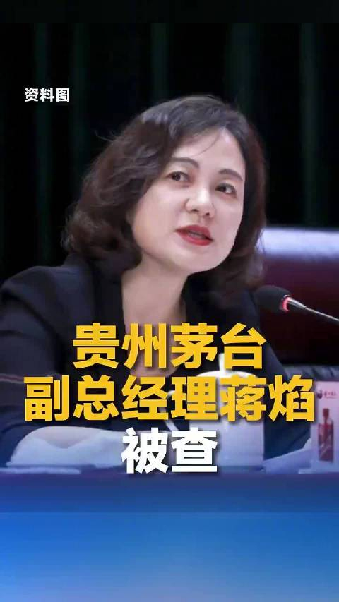 突发！贵州茅台董秘蒋焰被查！